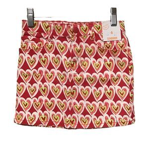 Gymboree‎ Play By Heart Skirt 6 Valentine